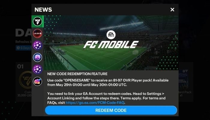 Daftar Kode Redeem FC Mobile Terbaru Hari Ini, 29 September: Banjir Hadiah dan Klaim Gratis!