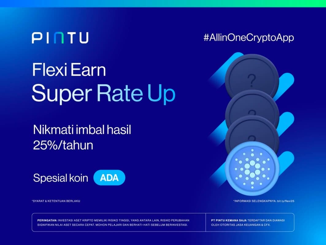Program Flexi Earn Dorong Masyarakat Ubah Strategi Investasi Crypto Jadi Tabungan Jangka Panjang