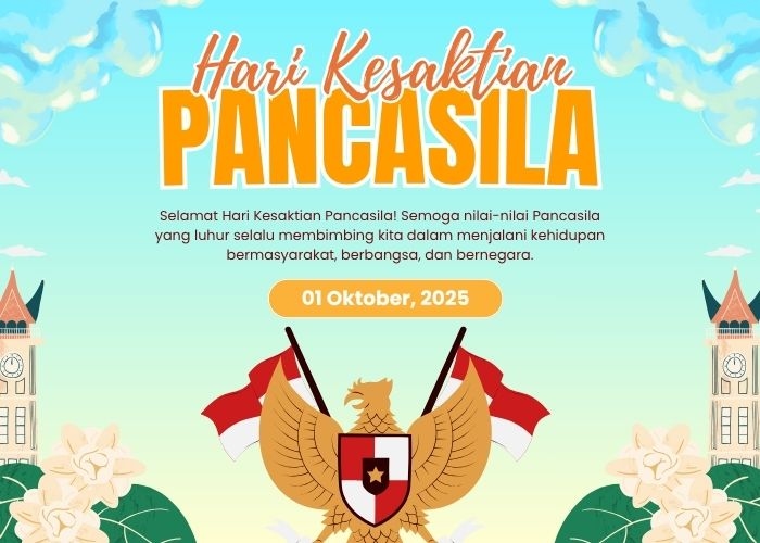 15 Link Download Poster Hari Kesaktian Pancasila 1 Oktober, Gratis dan Beragam Desainnya!