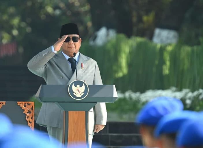 Perdana, Presiden Prabowo Pimpin Upacara Peringatan Hari Kesaktian Pancasila Tahun 2025