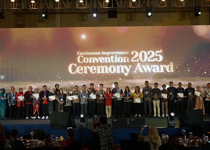 Triyasa Raih Gold Award dalam Ajang Continuous Improvement Conference 2025