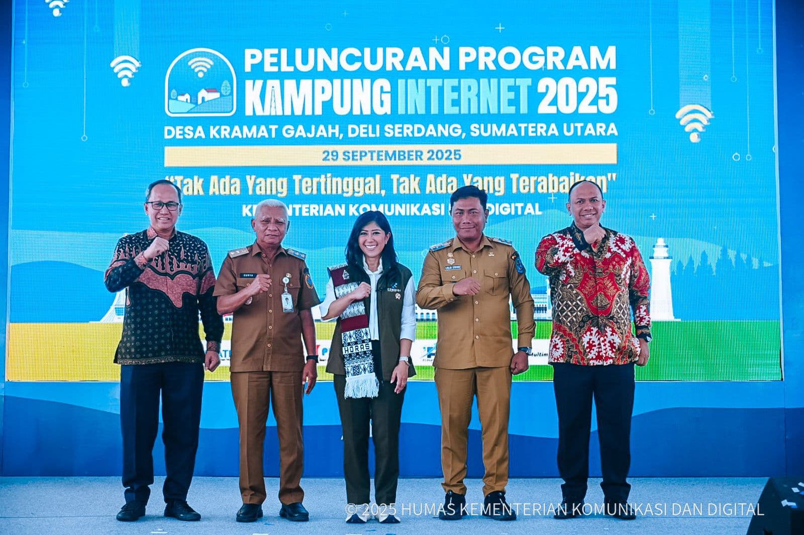 Kemkomdigi Luncurkan Program Kampung Internet 2025 di Sumatera Utara
