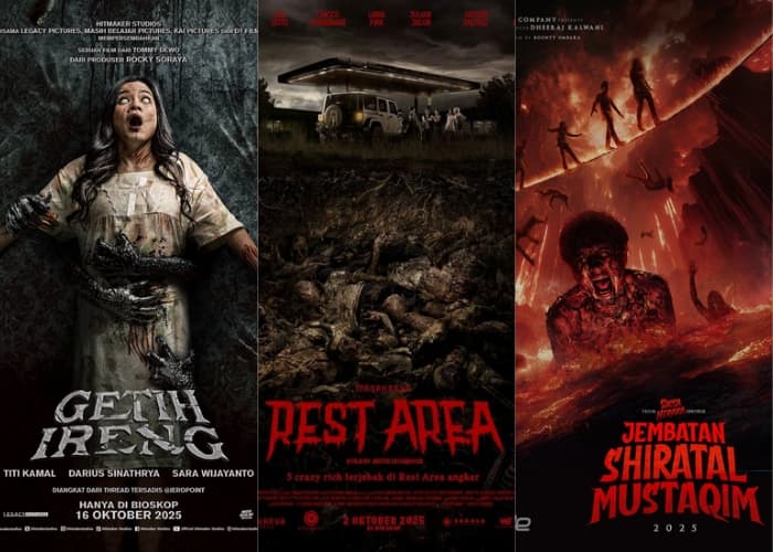 6 Film Horor Indonesia Terbaru Oktober 2025: Tayang di XXI, CGV, dan Cinepolis!
