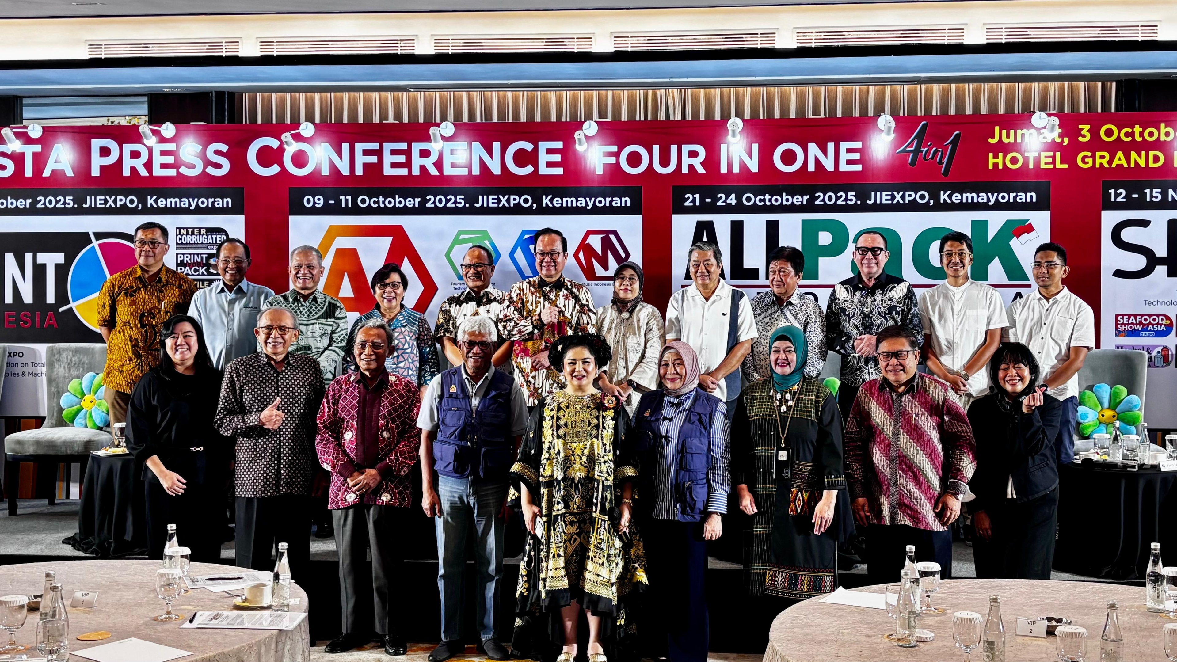 Industri Makanan dan Minuman Tumbuh 6,15 Persen, Krista Exhibitions Gelar Rangkaian Pameran Internasional