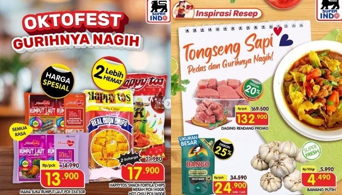 Katalog Promo Superindo Terbaru 2-8 Oktober 2025, Belanja Makin Hemat!