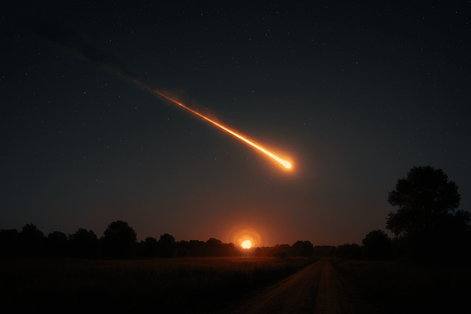 Kronologi Dentuman Bola Api Misterius di Cirebon yang Diduga sebagai Meteor Jatuh