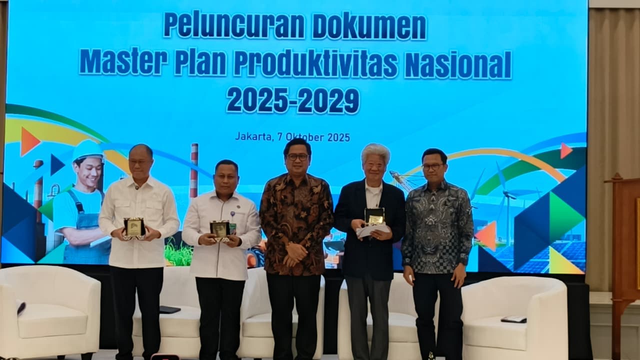Bappenas Luncurkan Master Plan Produktivitas Nasional, Kunci Arah Pembangunan Menuju Indonesia Emas 2045