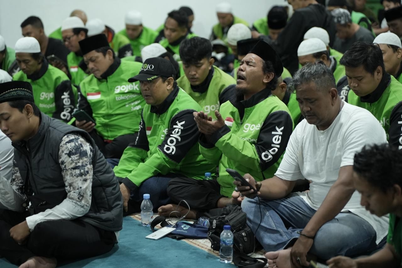 40 Hari Meninggalnya Affan Kurniawan: Gojek dan Mitra Driver Hadiri Acara Tahlilan