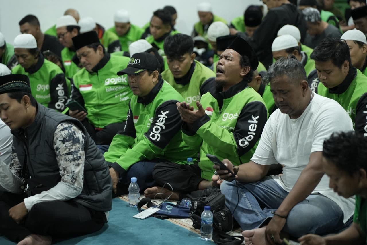 40 Hari Meninggalnya Affan Kurniawan: Gojek dan Mitra Driver Hadiri Acara Tahlilan