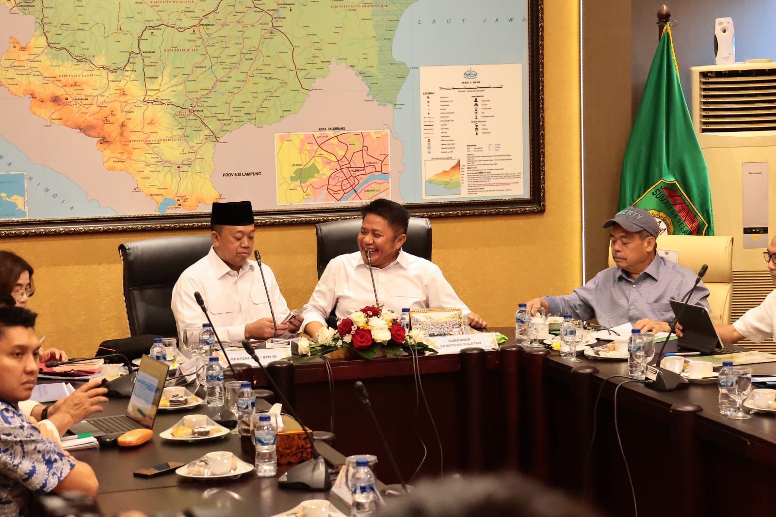 Menteri ATR Dorong Penyelesaian Tuntas Masalah Pertanahan di Sumsel