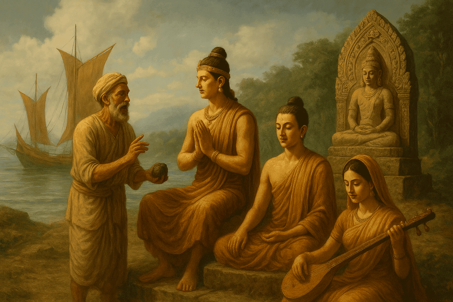 Teori Masuknya Agama Hindu–Buddha ke Indonesia: Inilah Hipotesis yang Paling Kuat dan Bukti Lengkapnya