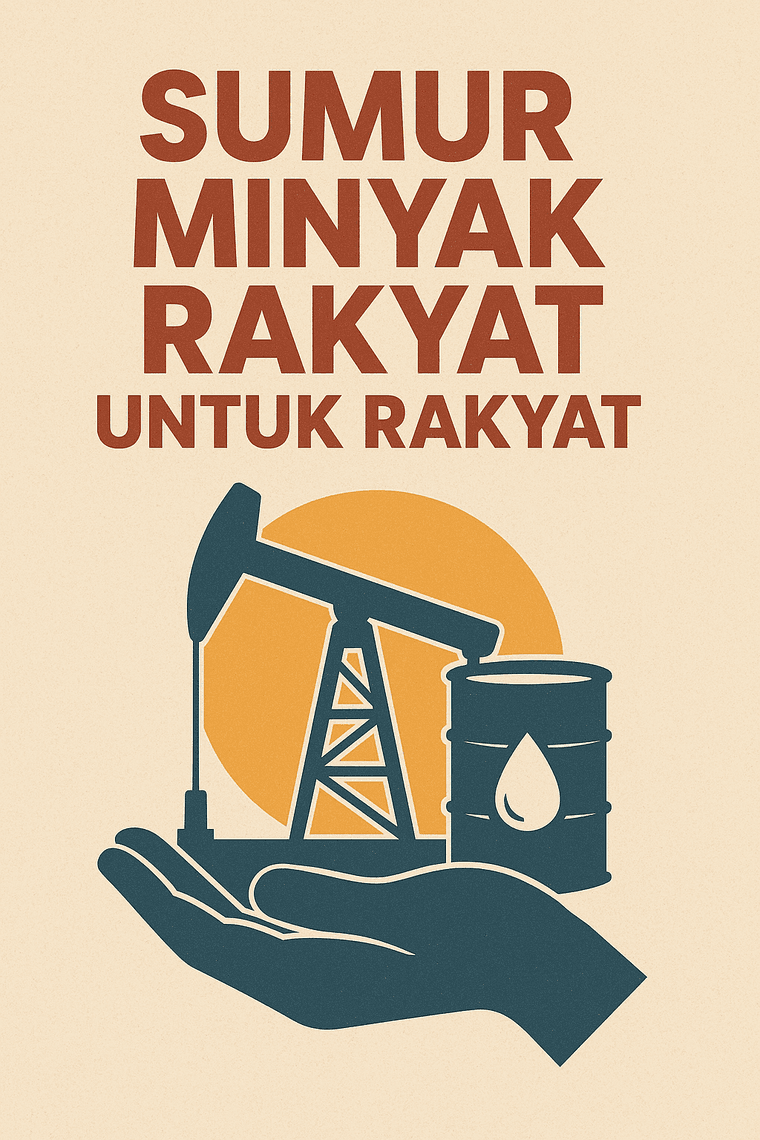 Oleh Rakyat, Untuk Rakyat, Dari Sumur Minyak Rakyat