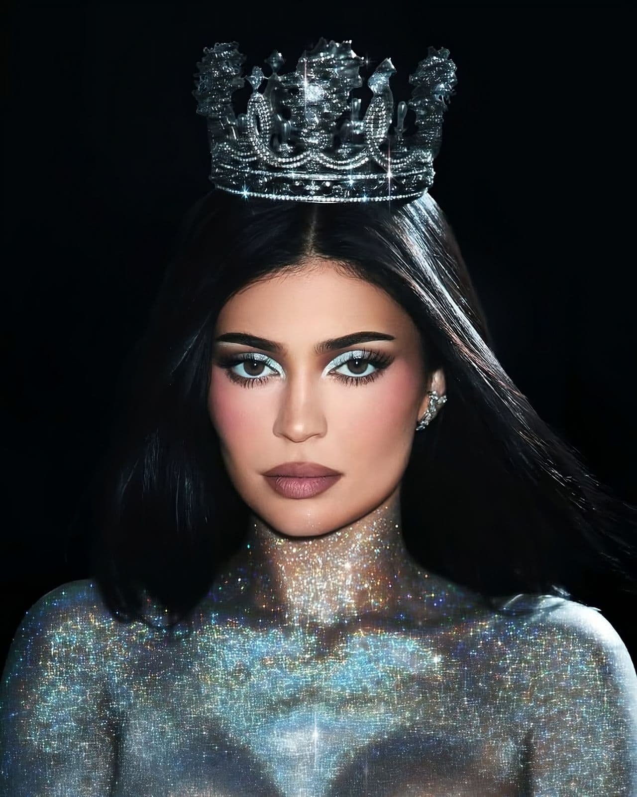 Kylie Jenner Kenakan Tiara Rancangan Desainer Indonesia Rinaldy A. Yunardi
