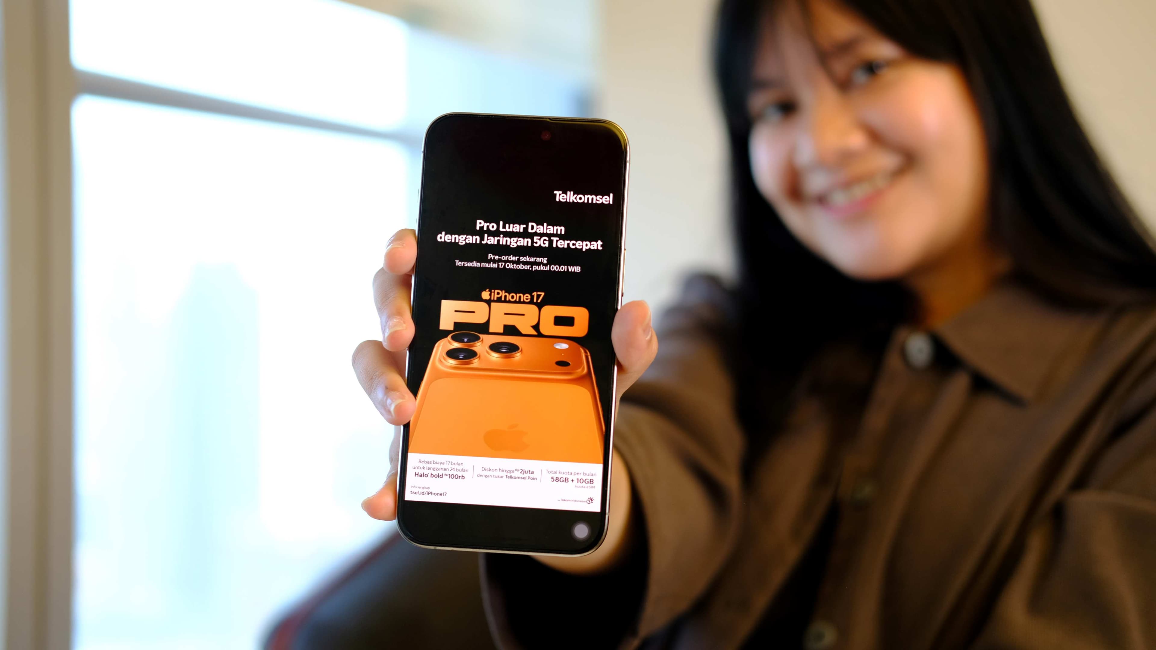 Telkomsel Hadirkan Pre-Order iPhone 17 Series dengan Paket Bundling Halo+ Rp777.000, Bayar 7 Bulan Dapat Langganan 24 Bulan