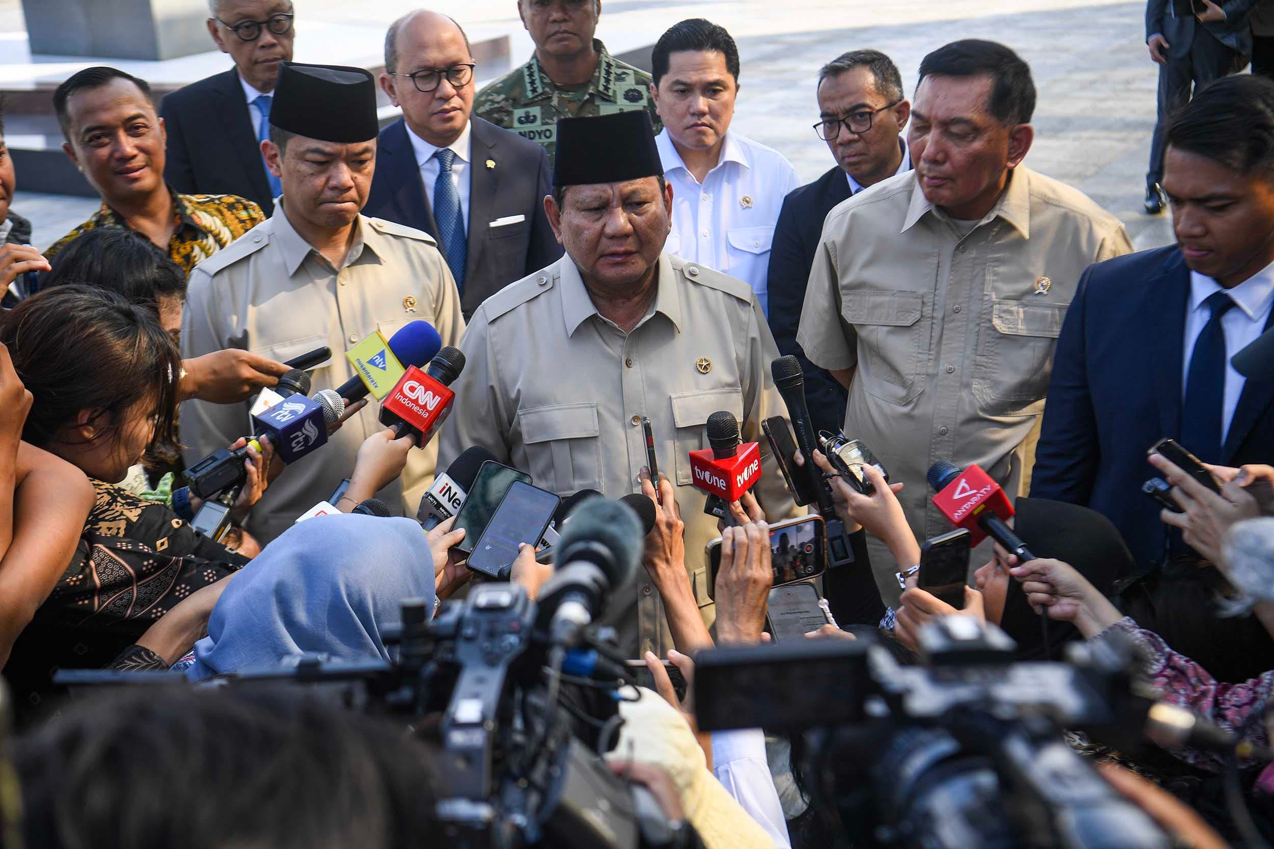 Prabowo: Indonesia Selalu Berdiri untuk Palestina dan Kemanusiaan