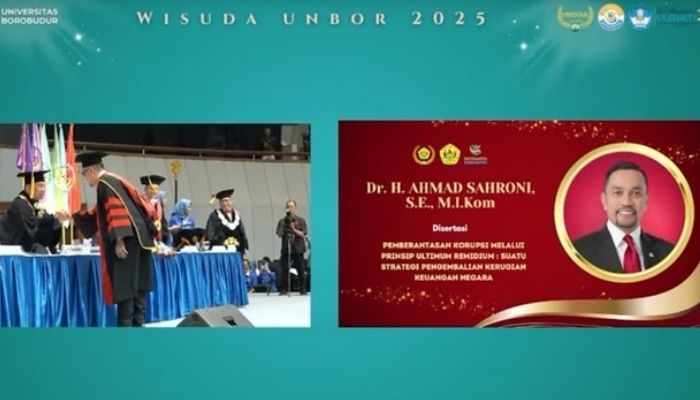 Profil Universitas Borobudur, Kampus Ahmad Sahroni Raih Gelar Doktor Hukum