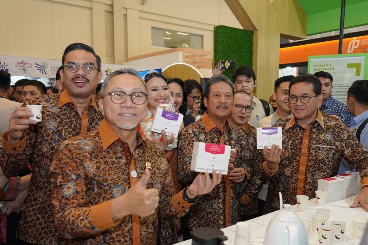 Booth CEPA-FTA Business Lounge Ramai Dipadati Pelaku Usaha