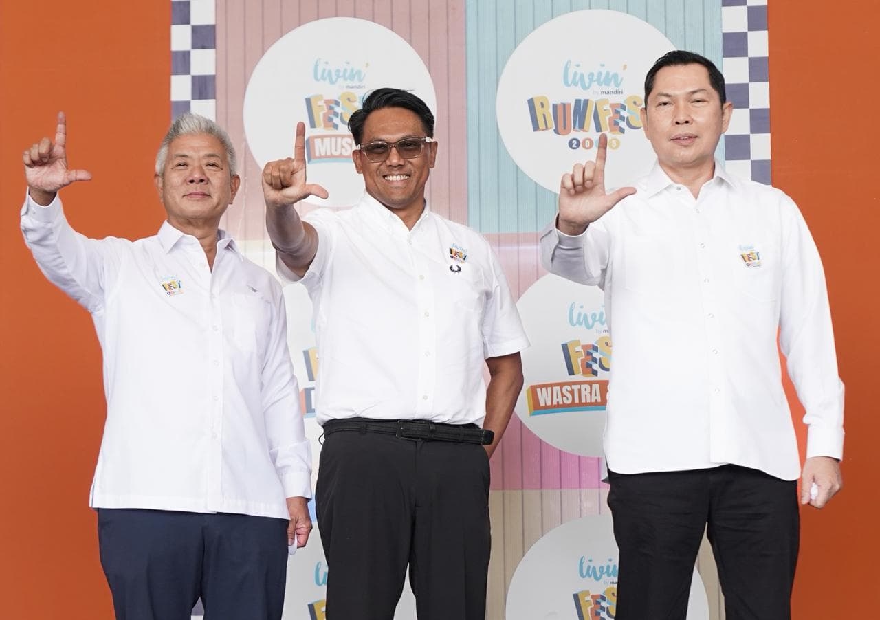 Livin’ Fest 2025 Resmi Dibuka, Bank Mandiri Rayakan 27 Tahun Sinergi Majukan Negeri