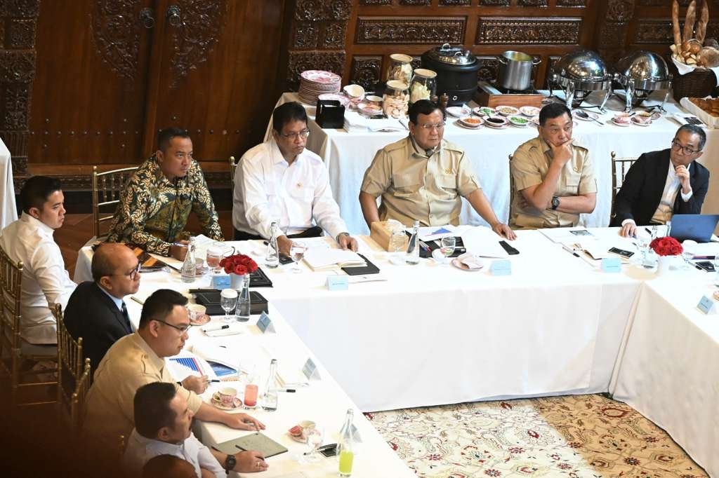 Prabowo Pimpin Ratas di Kertanegara, Soroti Masalah Pertanian hingga Pendidikan
