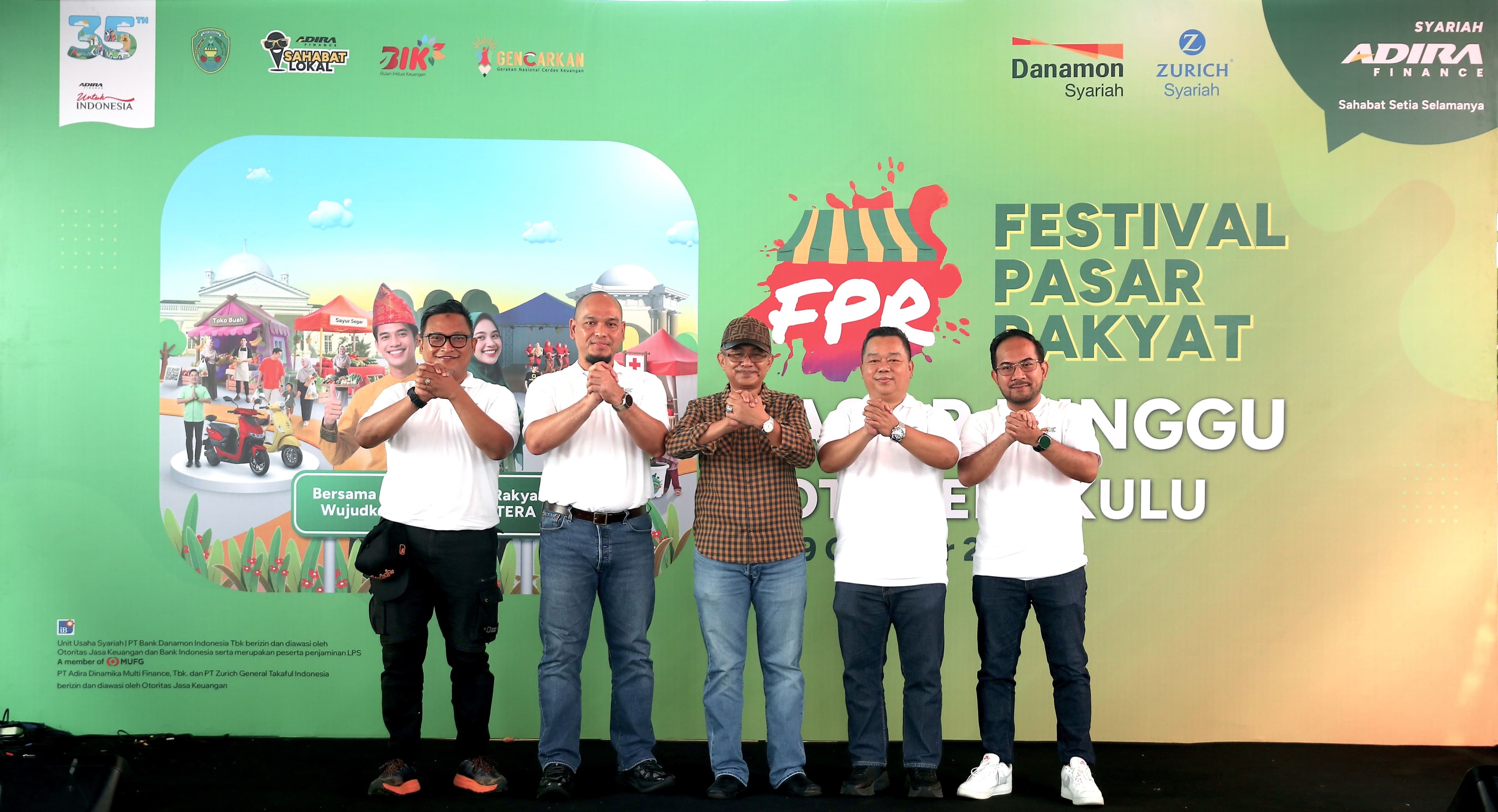 Festival Pasar Rakyat 2025 Bengkulu: Adira Finance Syariah Hadirkan Promo, Edukasi, dan Revitalisasi Pasar
