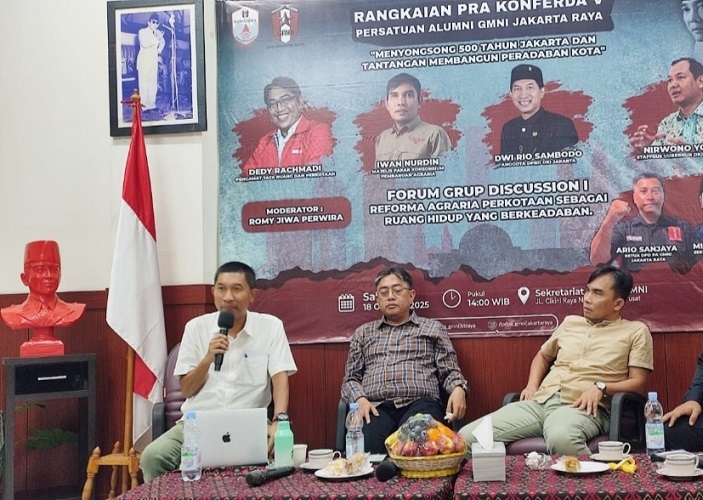 Alumni GMNI Desak Reforma Agraria di Jakarta: Kota Ini Makin Tidak Ramah bagi Rakyat Kecil