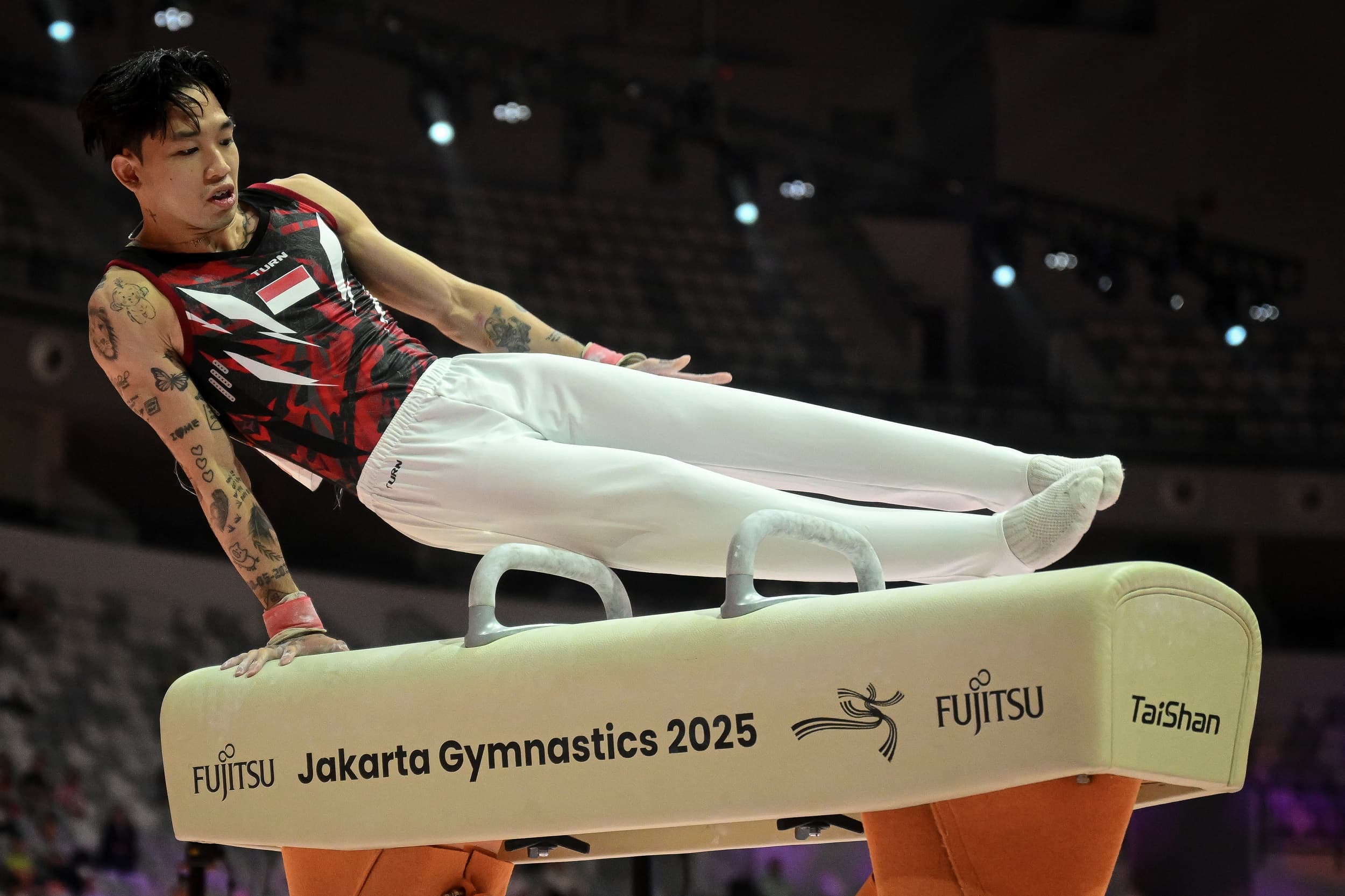 Kejuaraan Dunia Senam Artistik: Pesenam Putra Indonesia Gagal Tembus Final All-Around