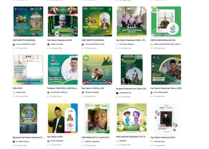 15 Link Twibbon Hari Santri Nasional 2025 Nuasa Islami dan Gratis, Cocok Dibagikan di Media Sosial!