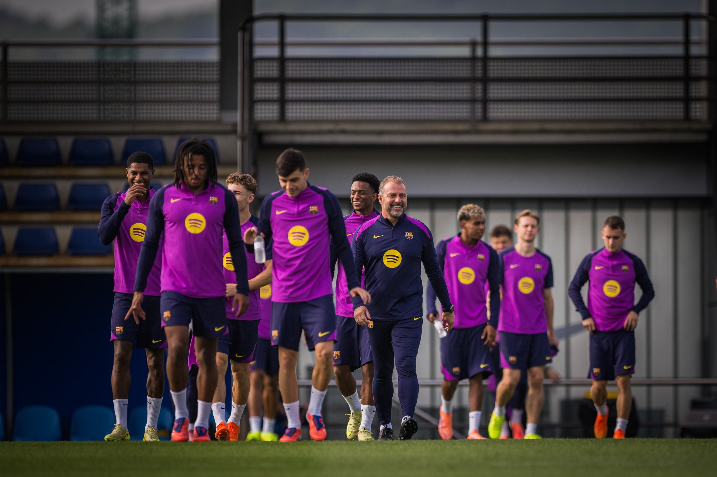 Barcelona vs Olimpiakos: Hansi Flick Berpeluang Turunkan Marcus Rashford sebagai Penyerang Tengah