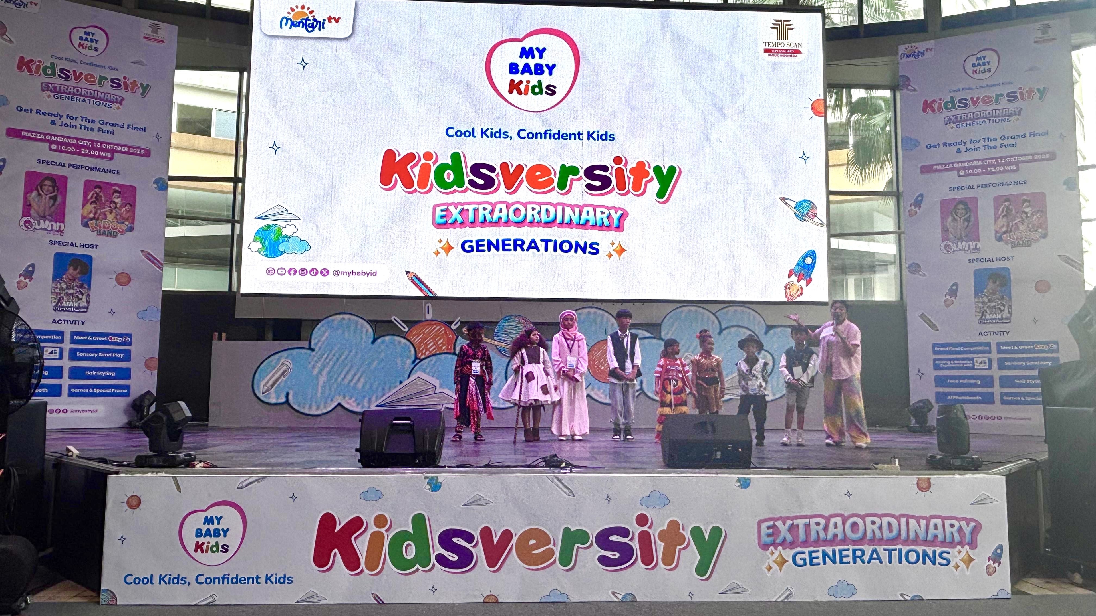 My Baby Kids Gelar Kidsversity 2025, Ajak Anak Indonesia Jadi Generasi Luar Biasa