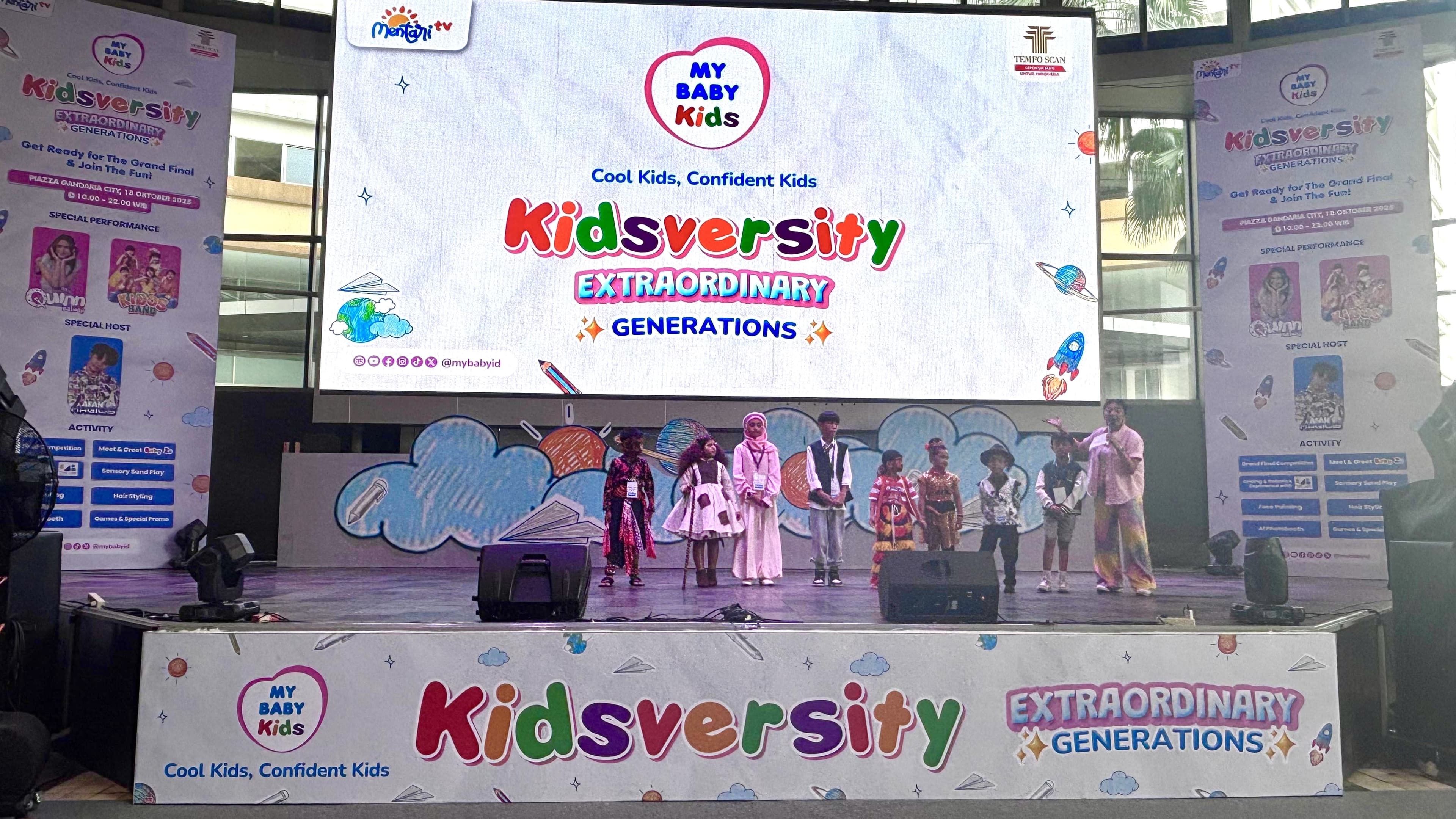 My Baby Kids Gelar Kidsversity 2025, Ajak Anak Indonesia Jadi Generasi Luar Biasa