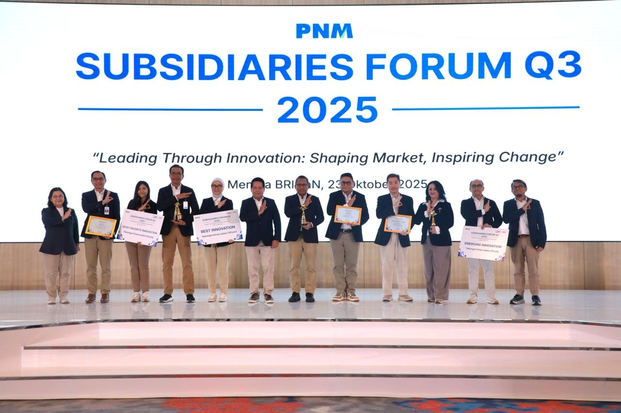 ATM Emas Antar Pegadaian Raih Penghargaan Best Innovation 2025