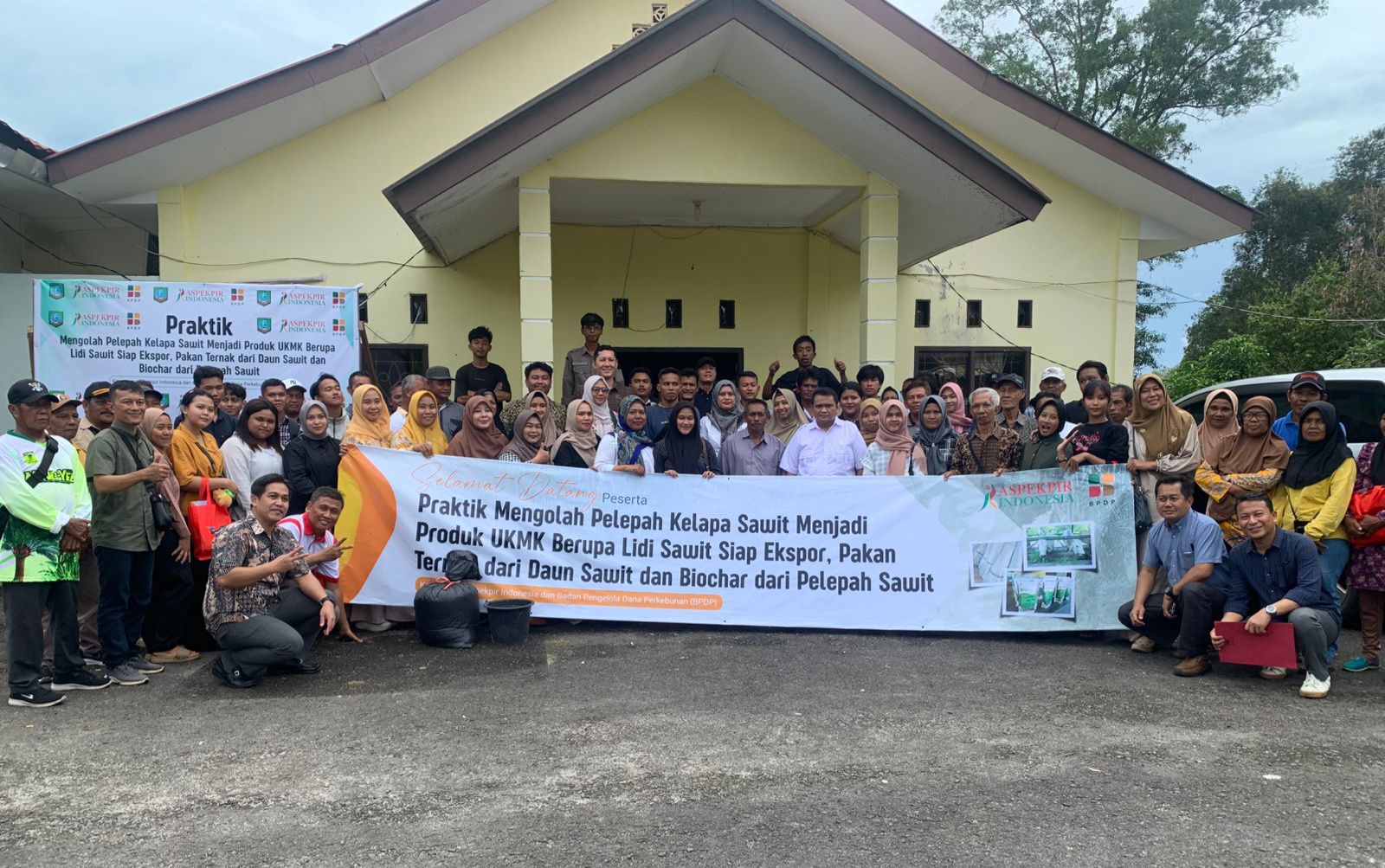 Kreatifnya Aspekpir-BPDP Olah Pelepah Sawit Jadi Produk UMKM