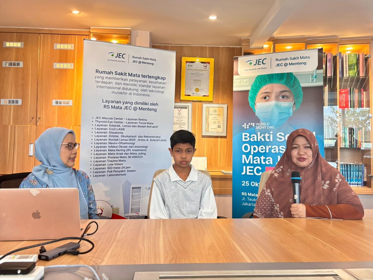 Operasi Mata Juling JEC Tingkatkan Kesadaran Masyarakat tentang Kesehatan Penglihatan Anak