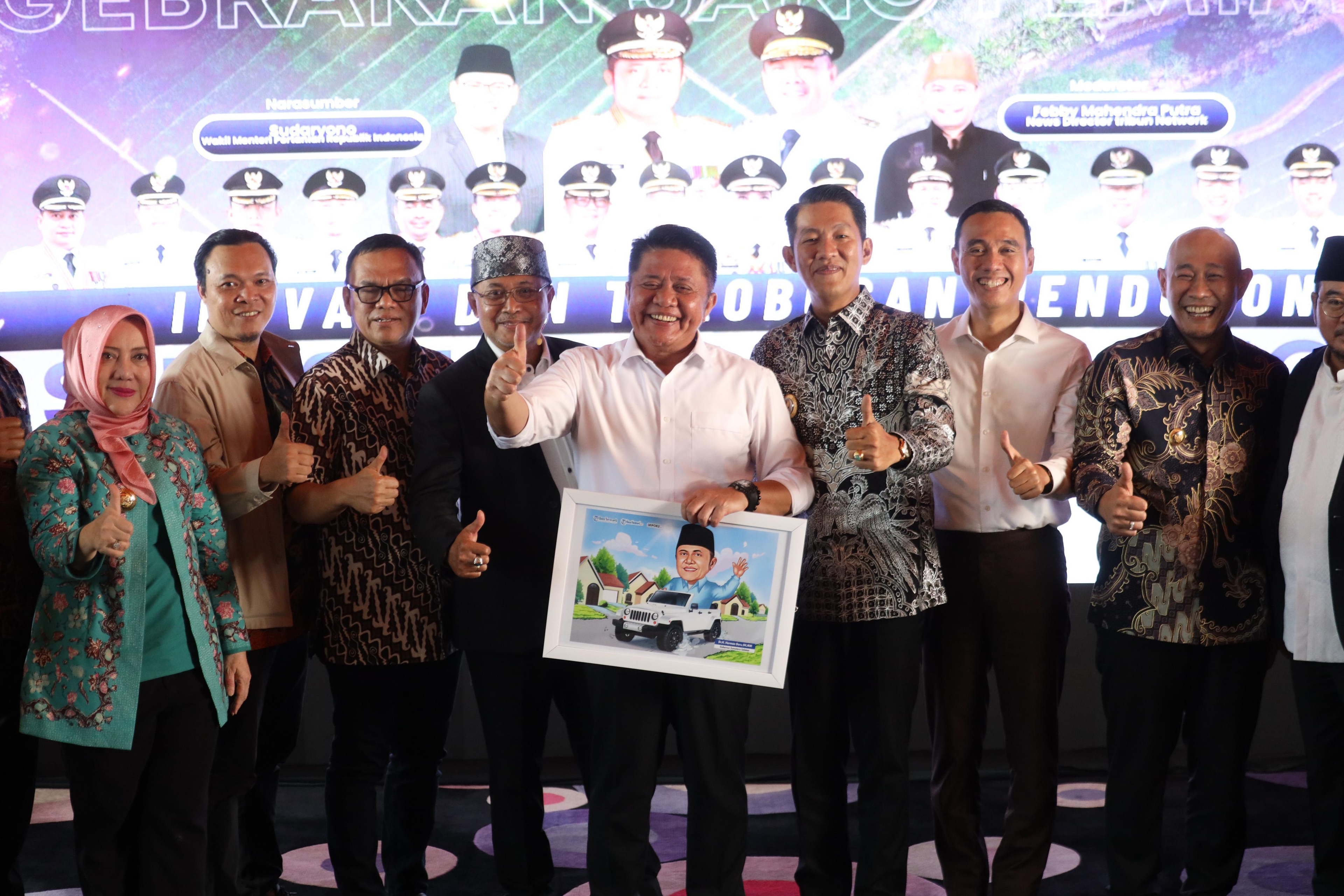 Gubernur Herman Deru Dorong Inovasi Daerah Wujudkan Kemandirian Pangan Sumsel