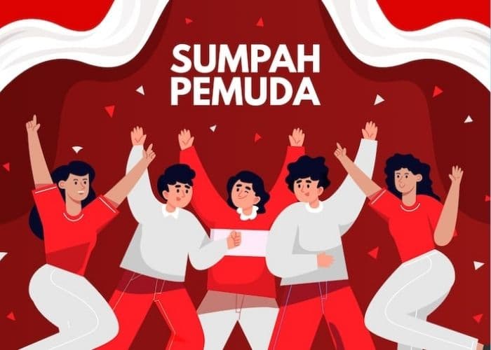15 Desain Spanduk dan Poster Hari Sumpah Pemuda 2025 Siap Unduh Gratis!