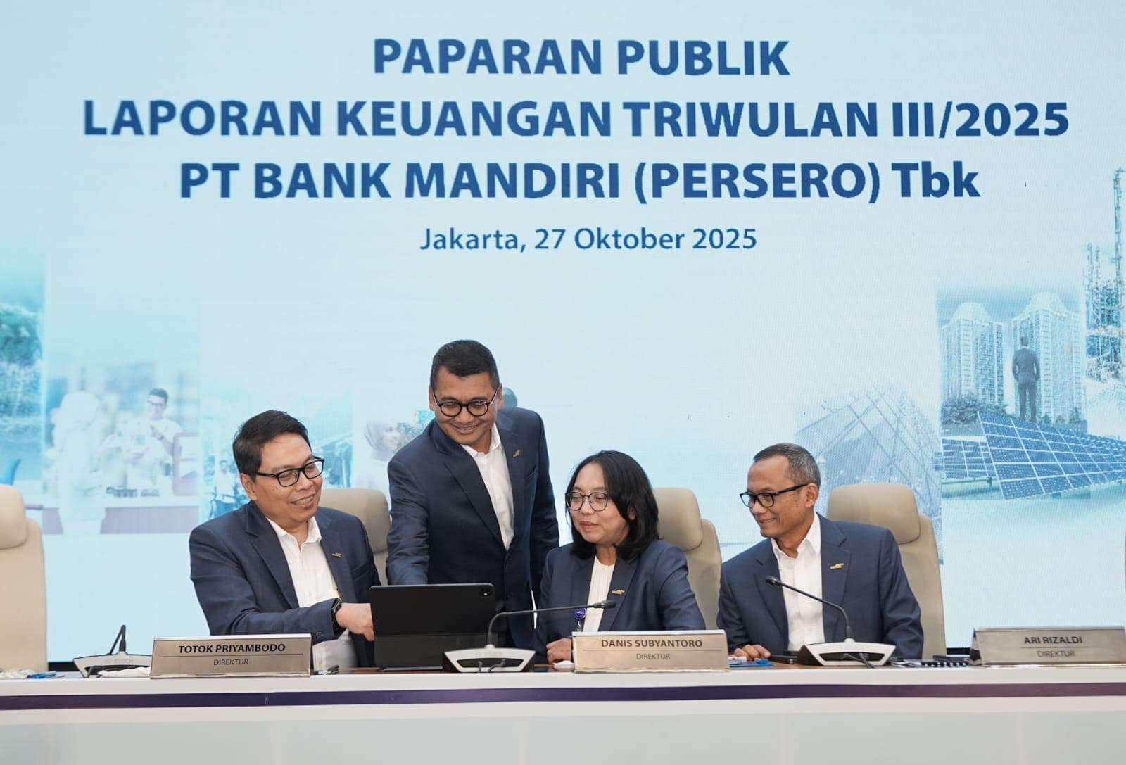 Bank Mandiri Salurkan 74 Persen Dana Rp55 Triliun