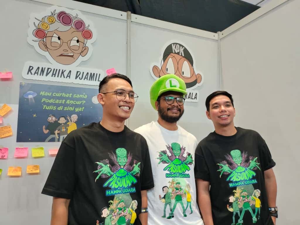 Podcast Ancur Garap Animasi “Pasukan Hampa Udara,” Selebrasi Hari Jadi Keenam Tahun