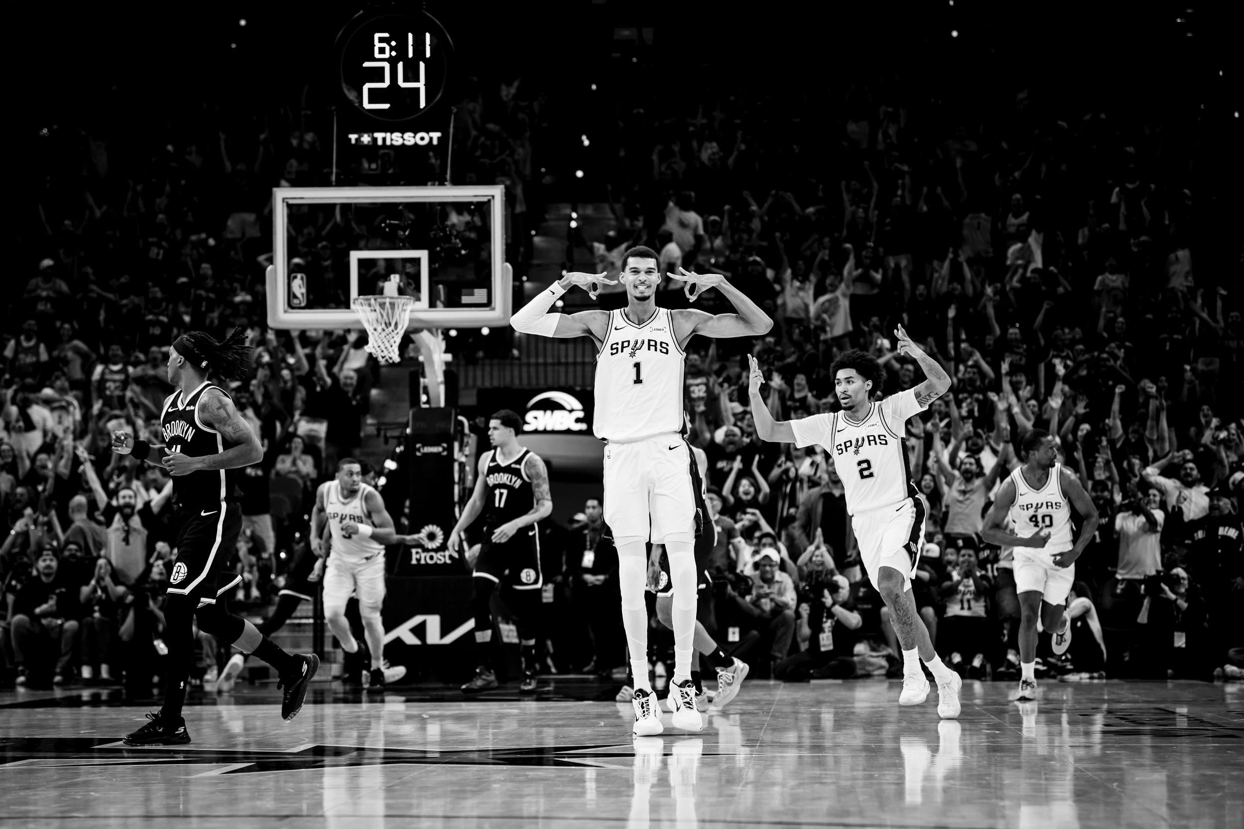 NBA Hari Ini: Sukses Bawa San Antonio Spurs Menang, Victor Wembanyama Cetak Rekor Baru