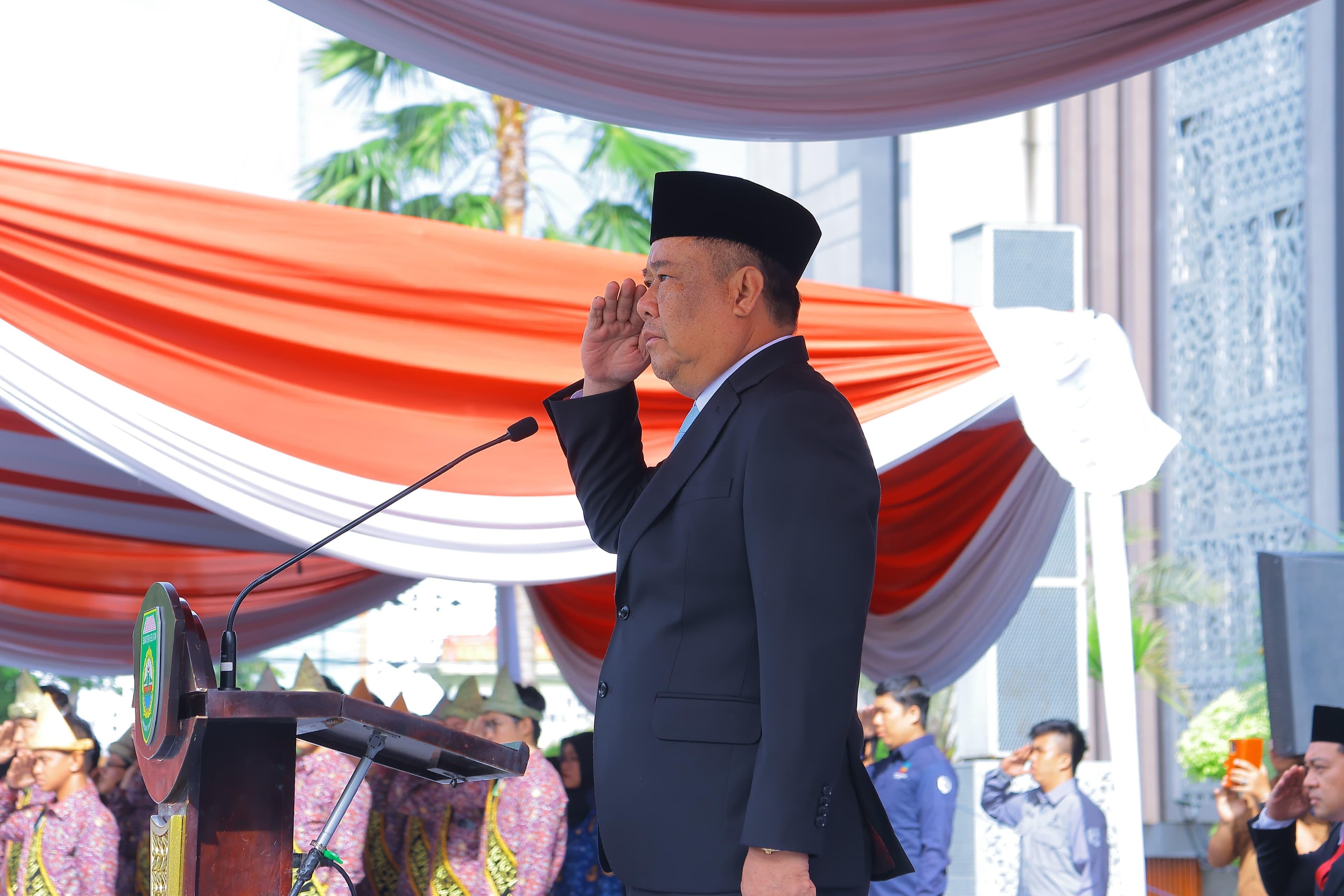 Jadi Irup Hari Sumpah Pemuda, Wagub Cik Ujang Sampaikan Pesan Menpora: Pemuda Jangan Takut Gagal dan Bermimpi Besar