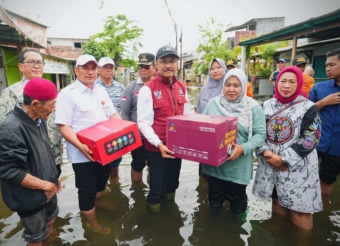Kemensos Kirim Bantuan Senilai Rp3 Miliar Lebih untuk Korban Banjir di Semarang