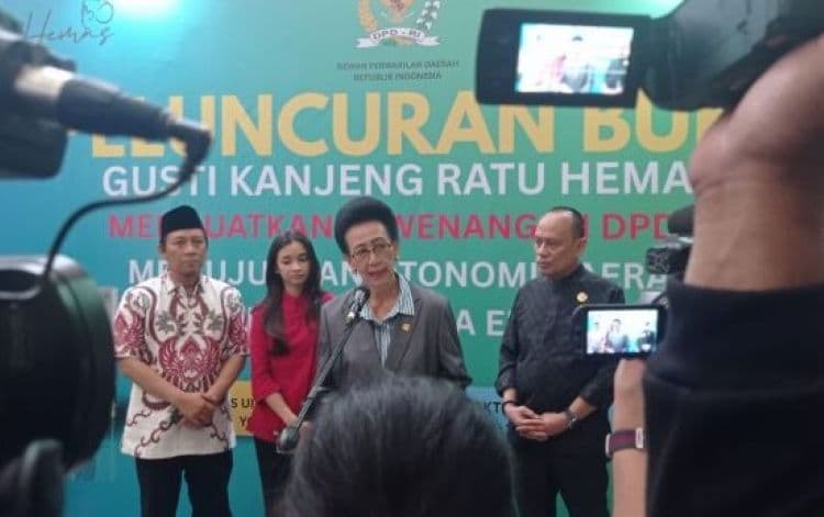 GKR Hemas Luncurkan Buku Gagasan dan Kegelisahan terhadap Otonomi Daerah