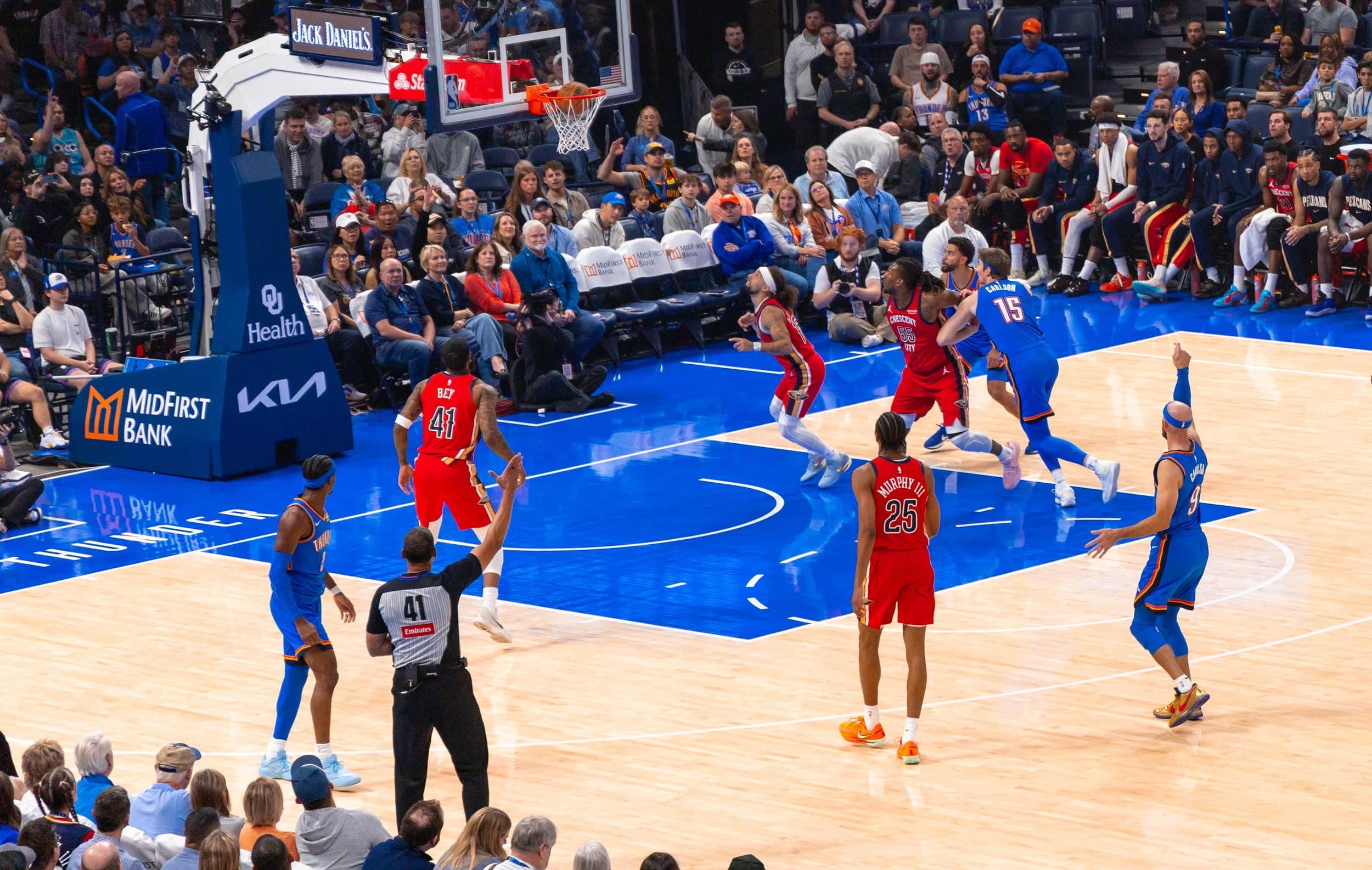 NBA Hari Ini: Oklahoma City Thunder Belum Tumbang, Kalahkan Pelicans untuk Kemenangan Ketujuh