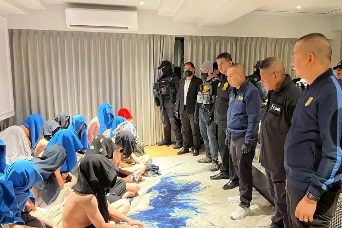 Polisi Bangkok Gerebek Pesta Seks dan Narkoba di Hotel Mewah Sukhumvit, 29 Pria Ditangkap