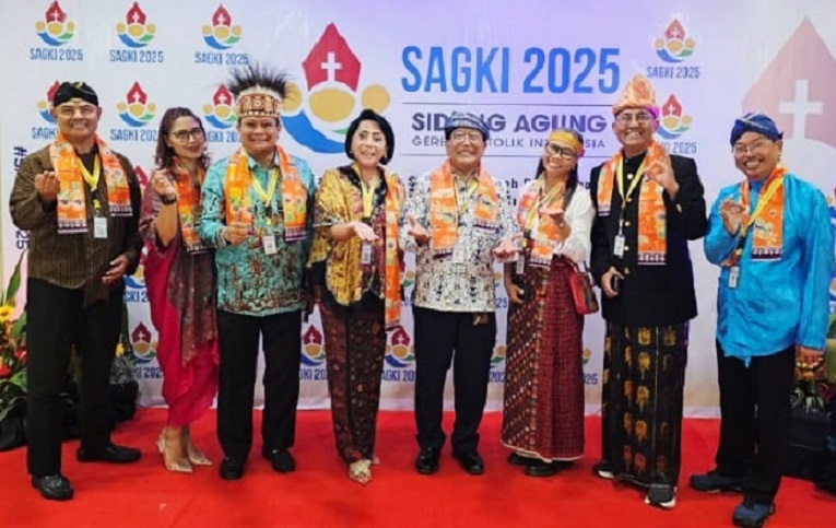 Keuskupan TNI-Polri Turut Ambil Bagian Perdana dalam SAGKI 2025