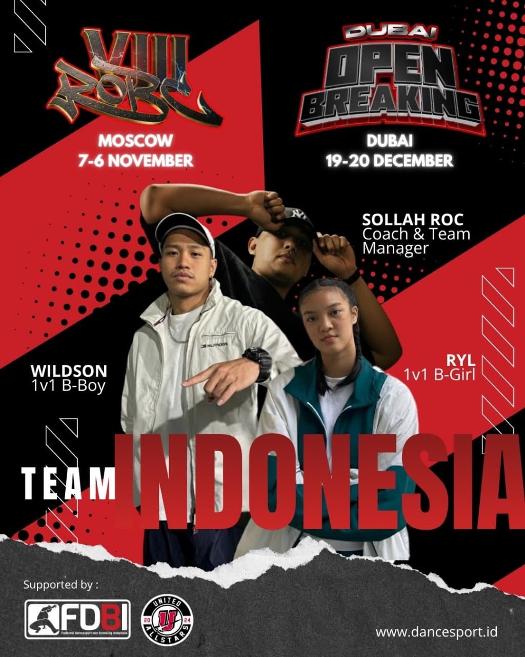 Breaking Indonesia Siap Tampil di Ajang Dunia: Russian & Dubai Open 2025