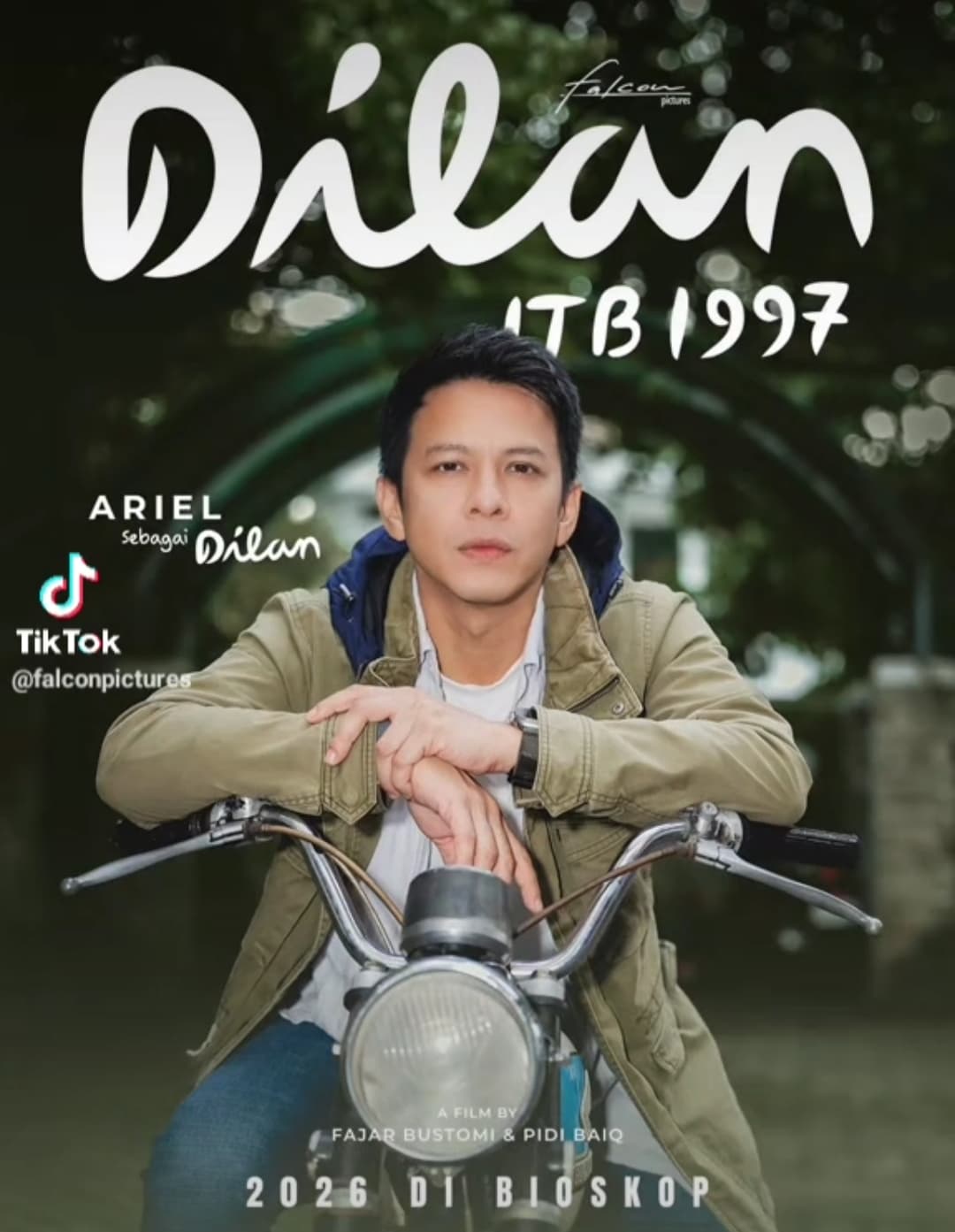 Ariel NOAH Resmi Jadi Pemeran Dilan di Dua Film Baru: Dilan ITB 1997 dan Dilan Amsterdam