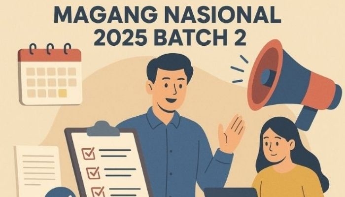 Magang Nasional Batch 2 Kemnaker 2025 Dibuka Besok: Simak Kuota, Jadwal, dan Cara Daftarnya!