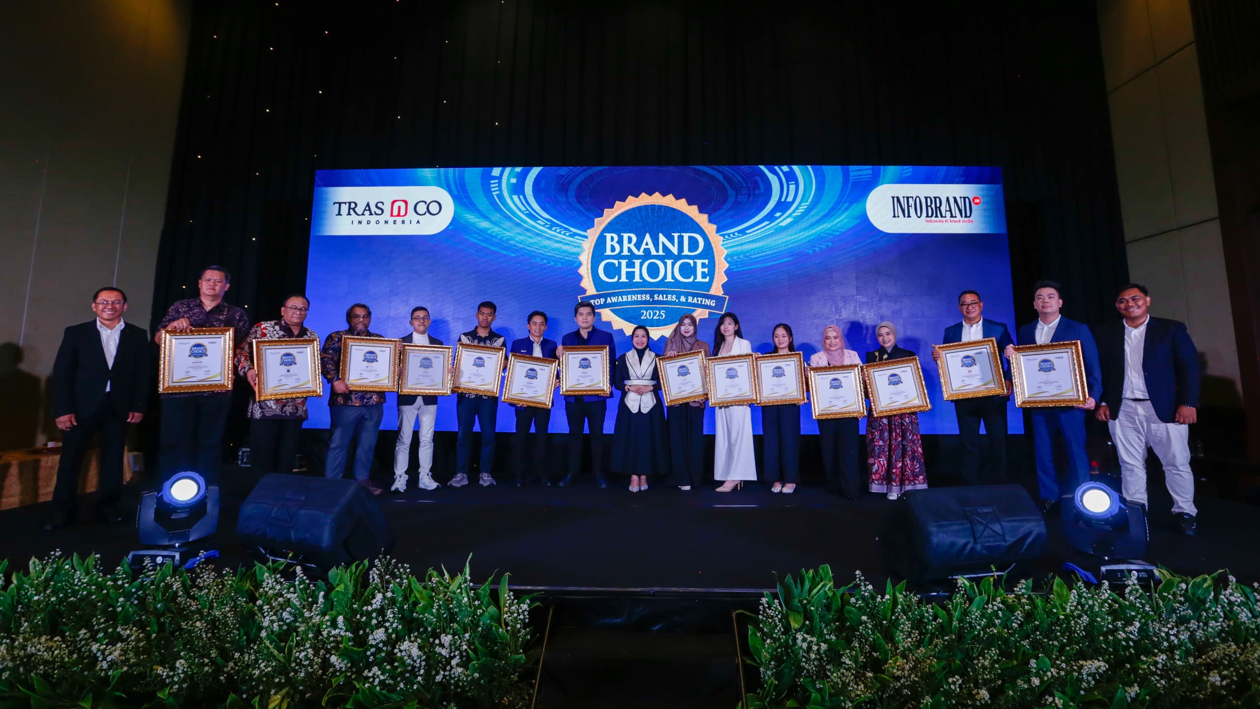 Infobrand.id & Tras N Co Indonesia Gelar Brand Choice Award 2025