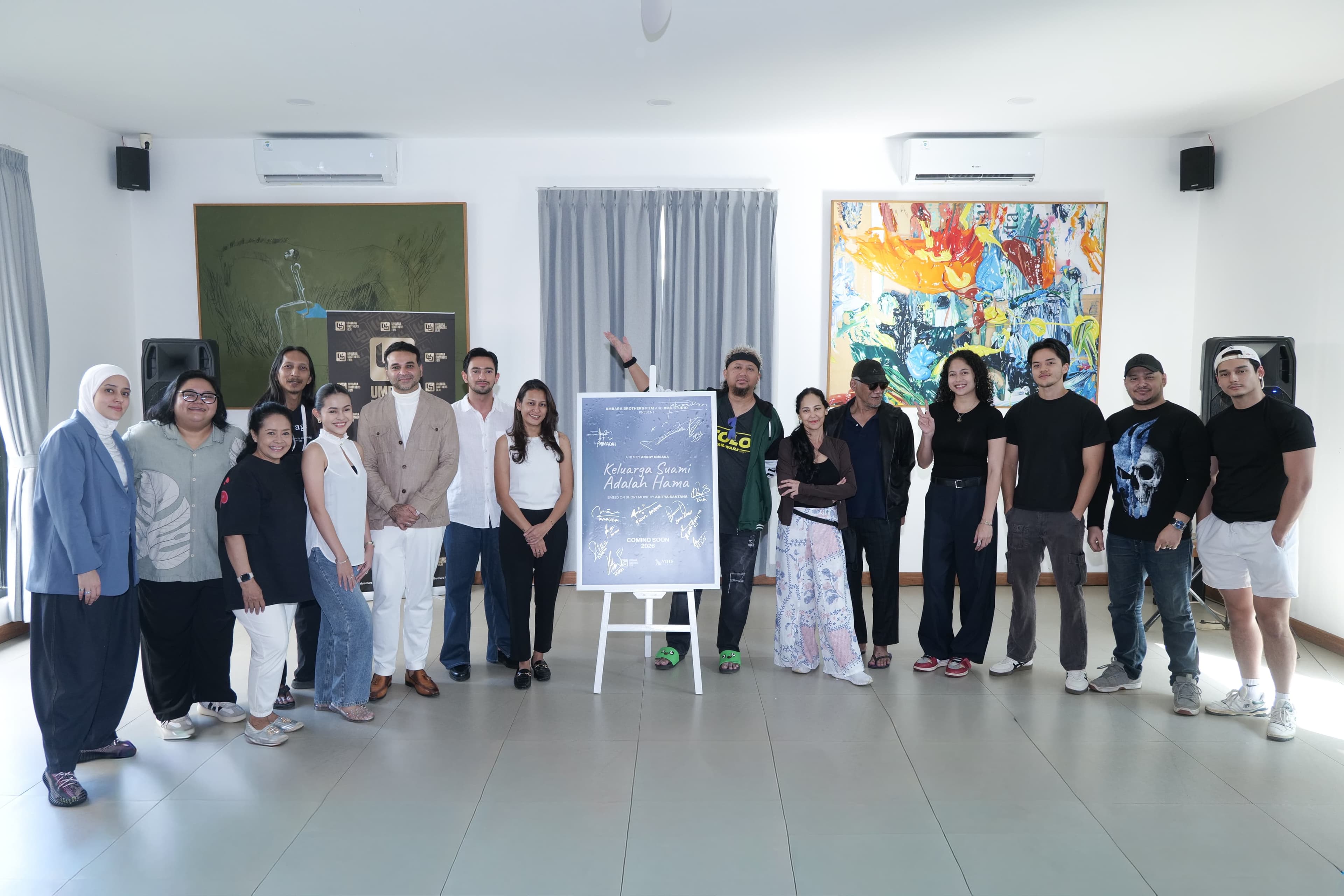 Omar Daniel dan Raihaanun Dipasangkan di Film Keluarga Suami adalah Hama, Tayang 2026