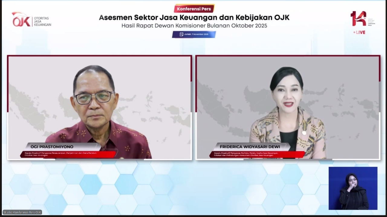 OJK: Industri Asuransi Tetap Solid, Aset Tembus Rp1.181 Triliun